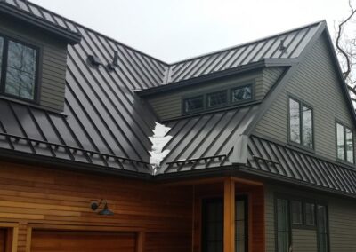 Standing seam metal roof color examples